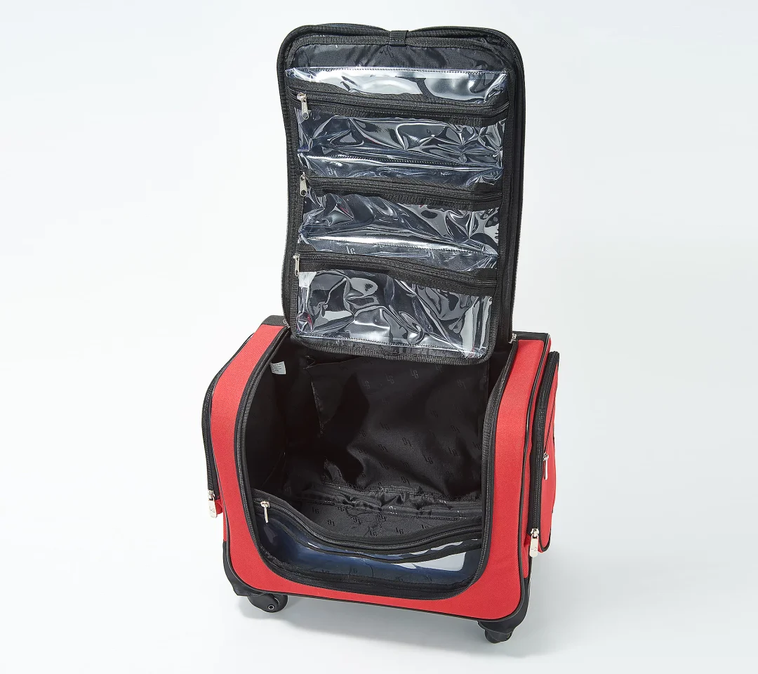 💝Buy 2 get 2 free✨Weekender Bag with Set of 2 Snap-In Toiletry Case