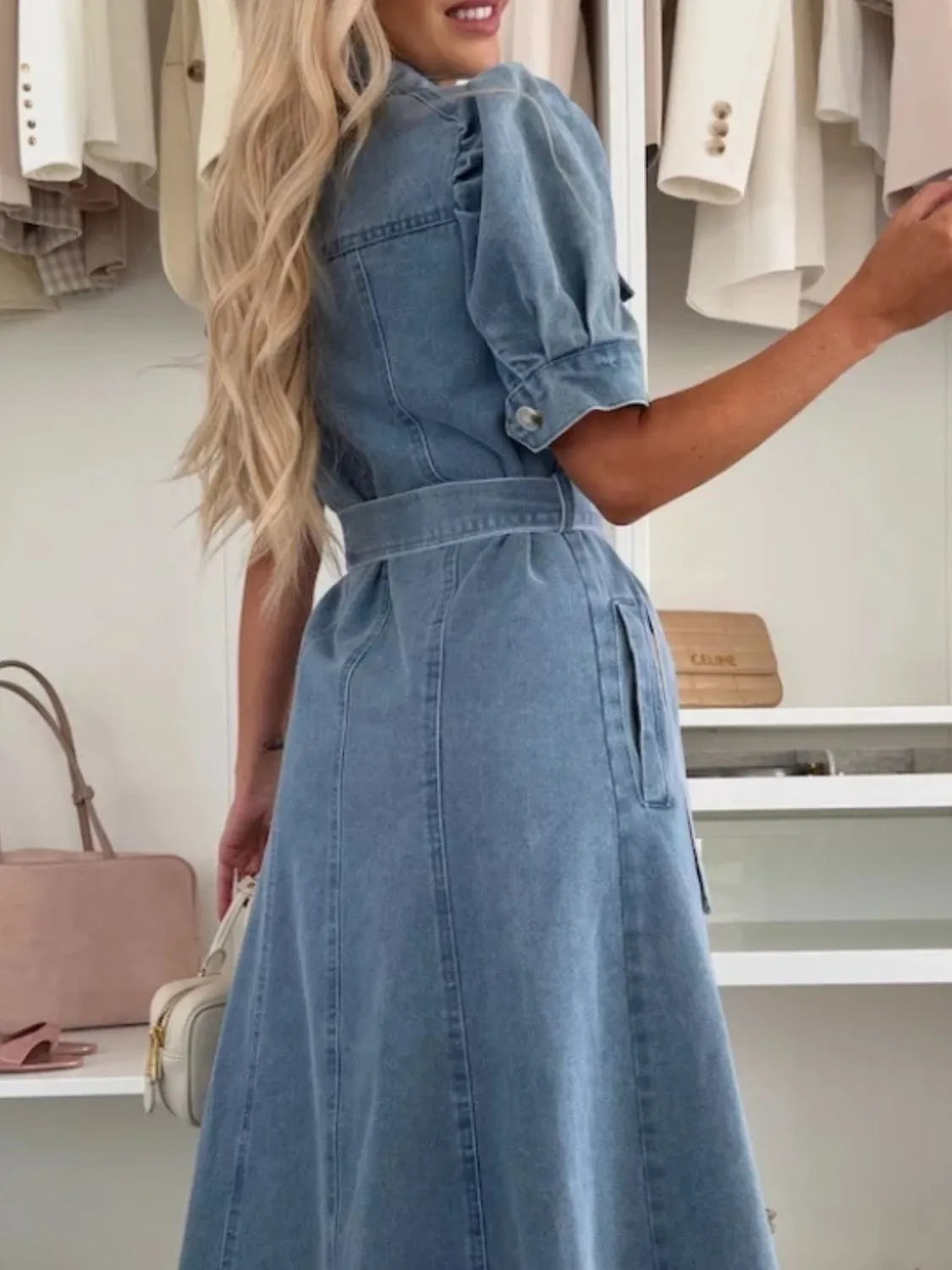 Denim Duchess Dress