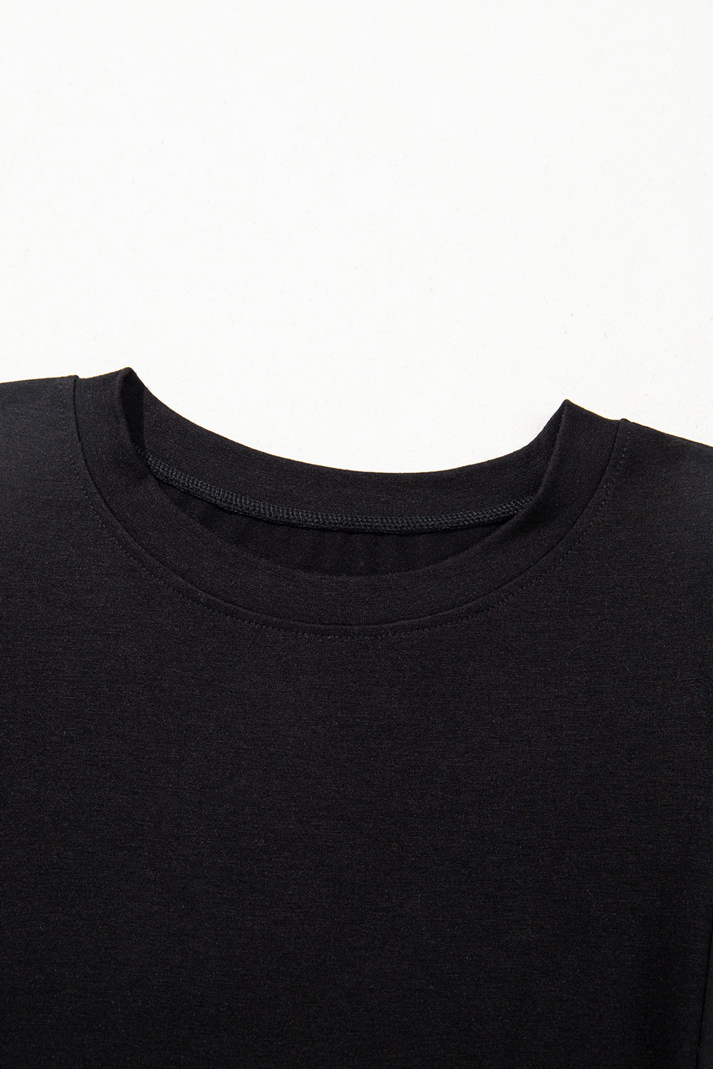 Black Whisper Eyelet Top