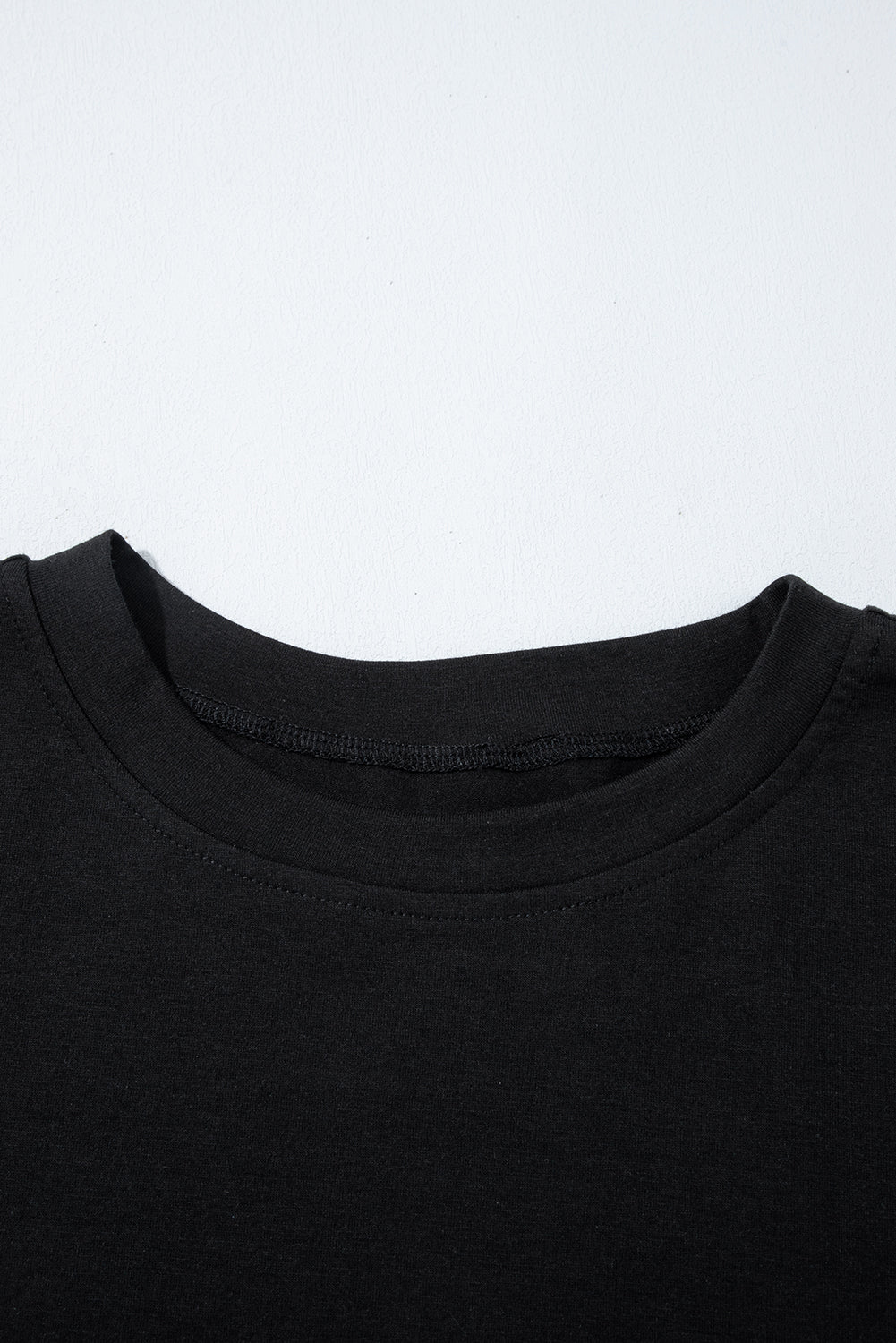 Black MAMA Letter Graphic Neon T Shirt