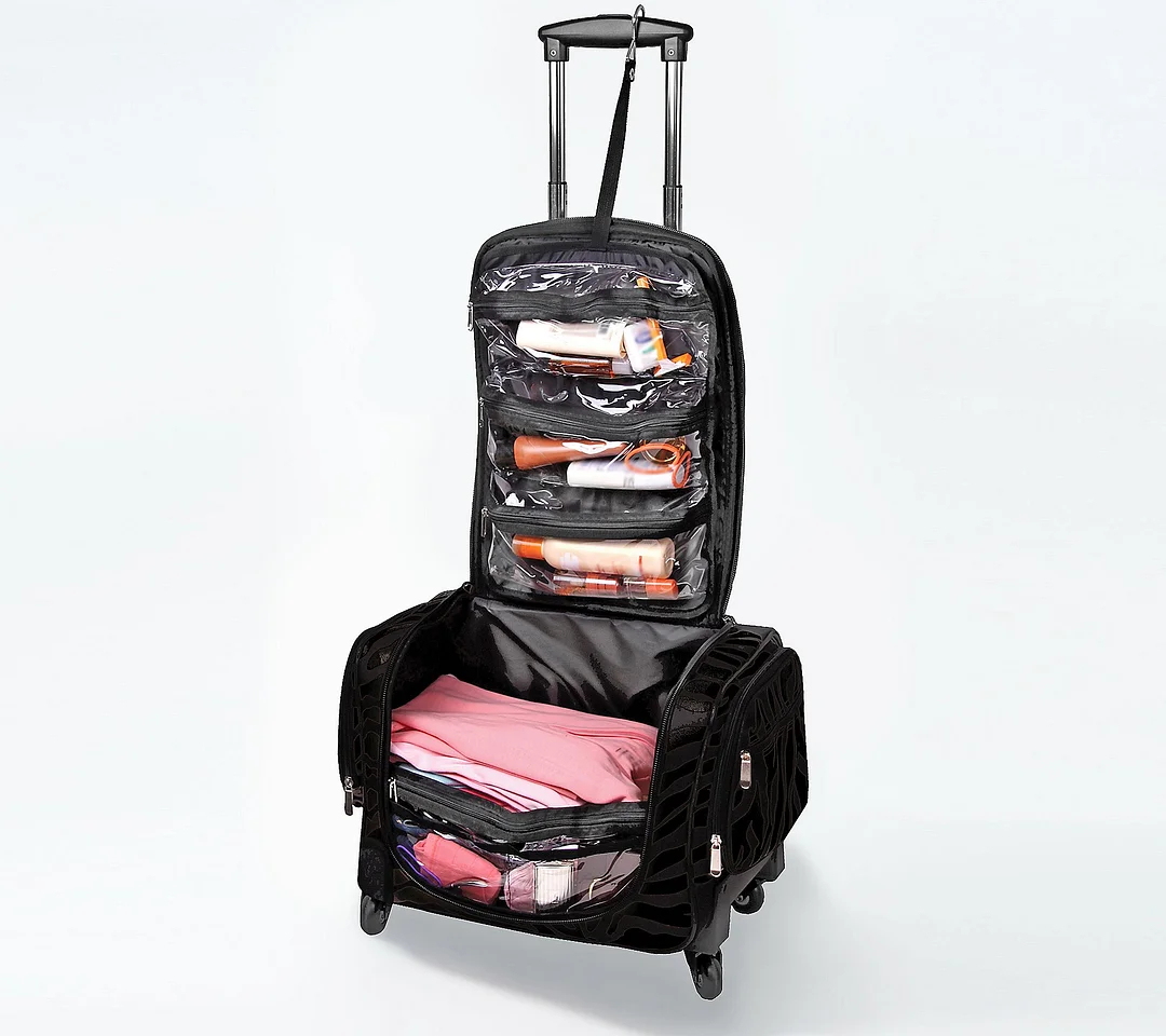 💝Buy 2 get 2 free✨Weekender Bag with Set of 2 Snap-In Toiletry Case