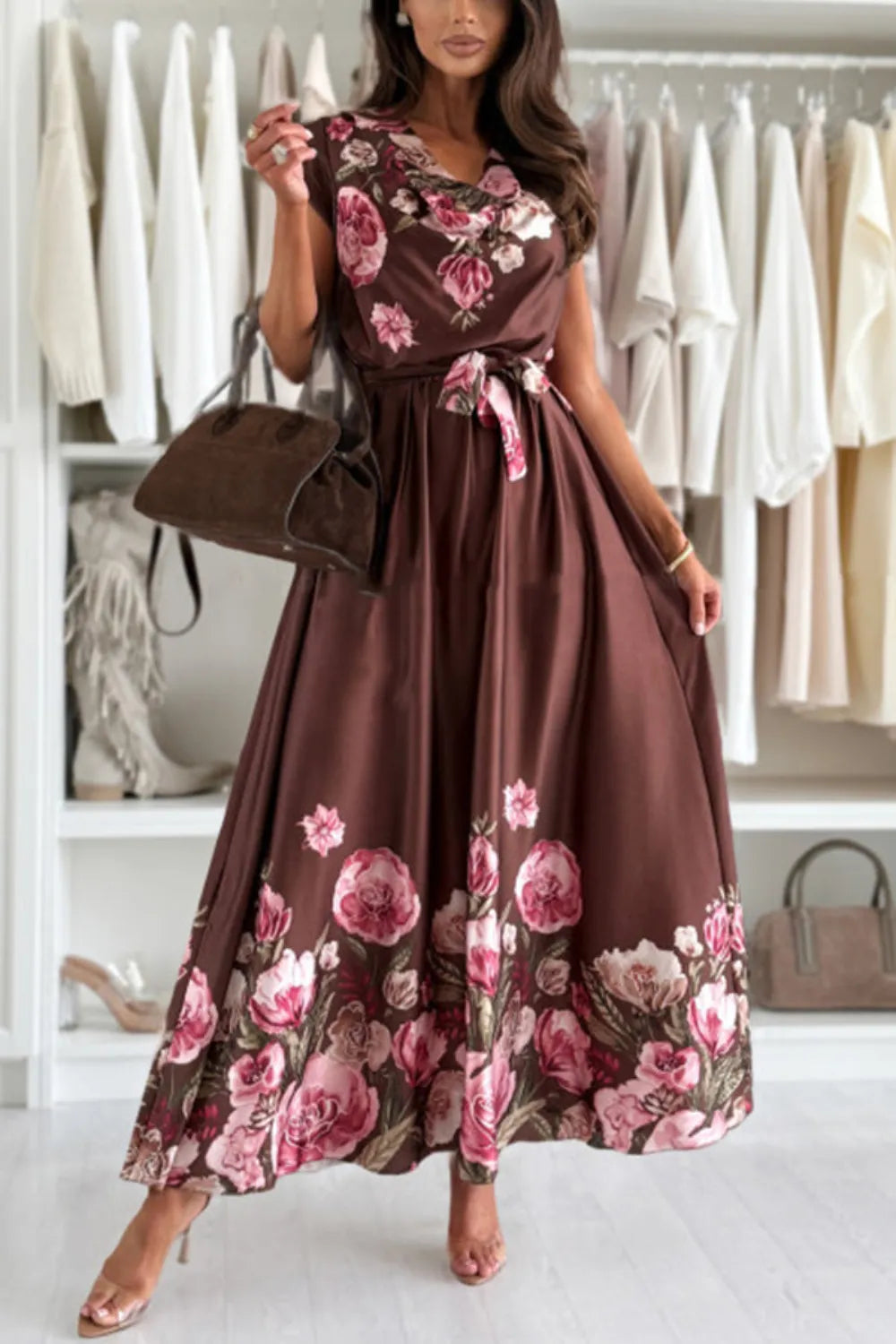 Blossom Belted Dress