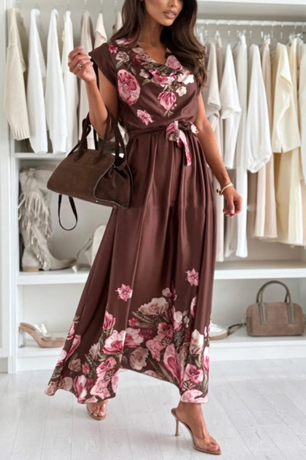 Blossom Belted Dress