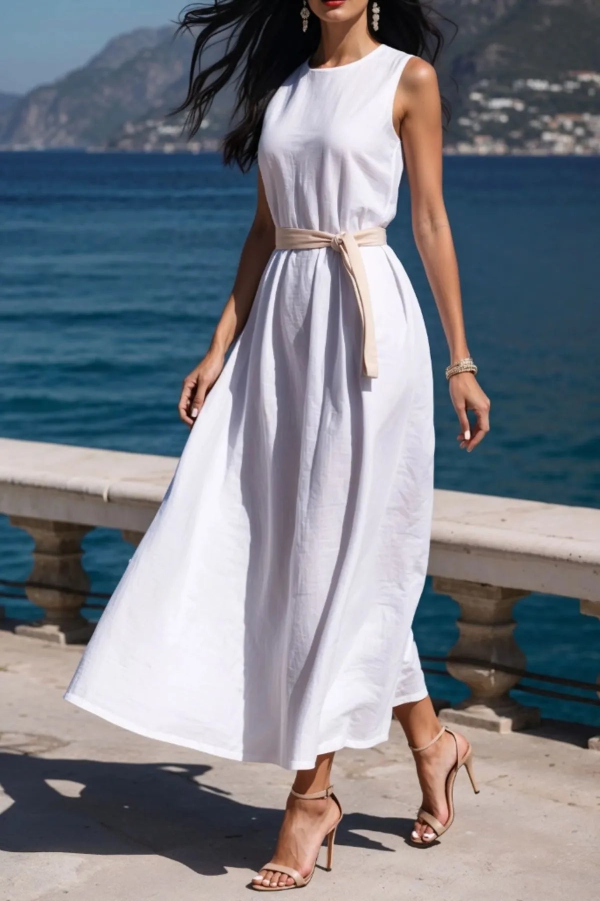 Classic Grace Midi Dress