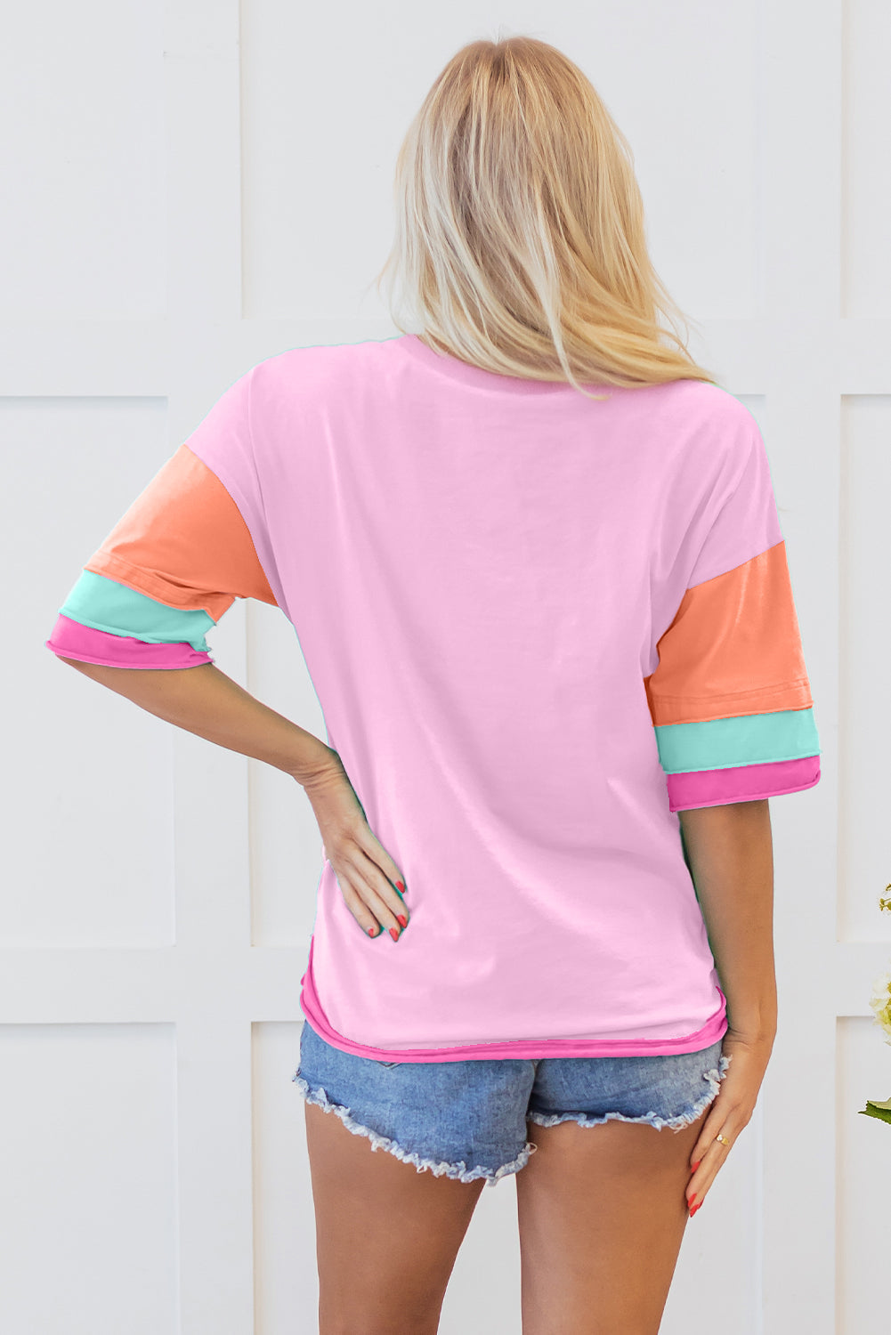 Blush Breeze Henley
