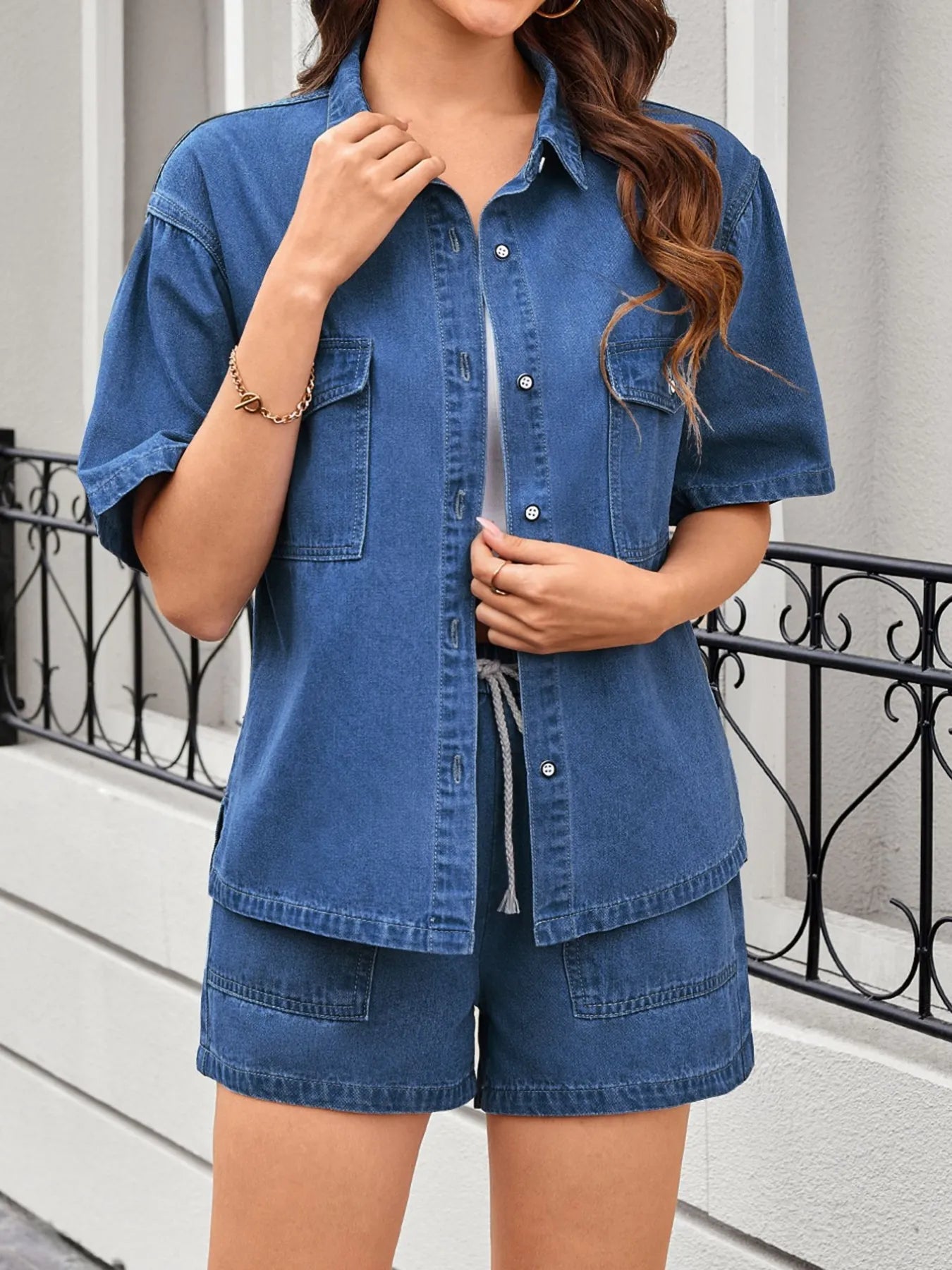 Denim Drift Set