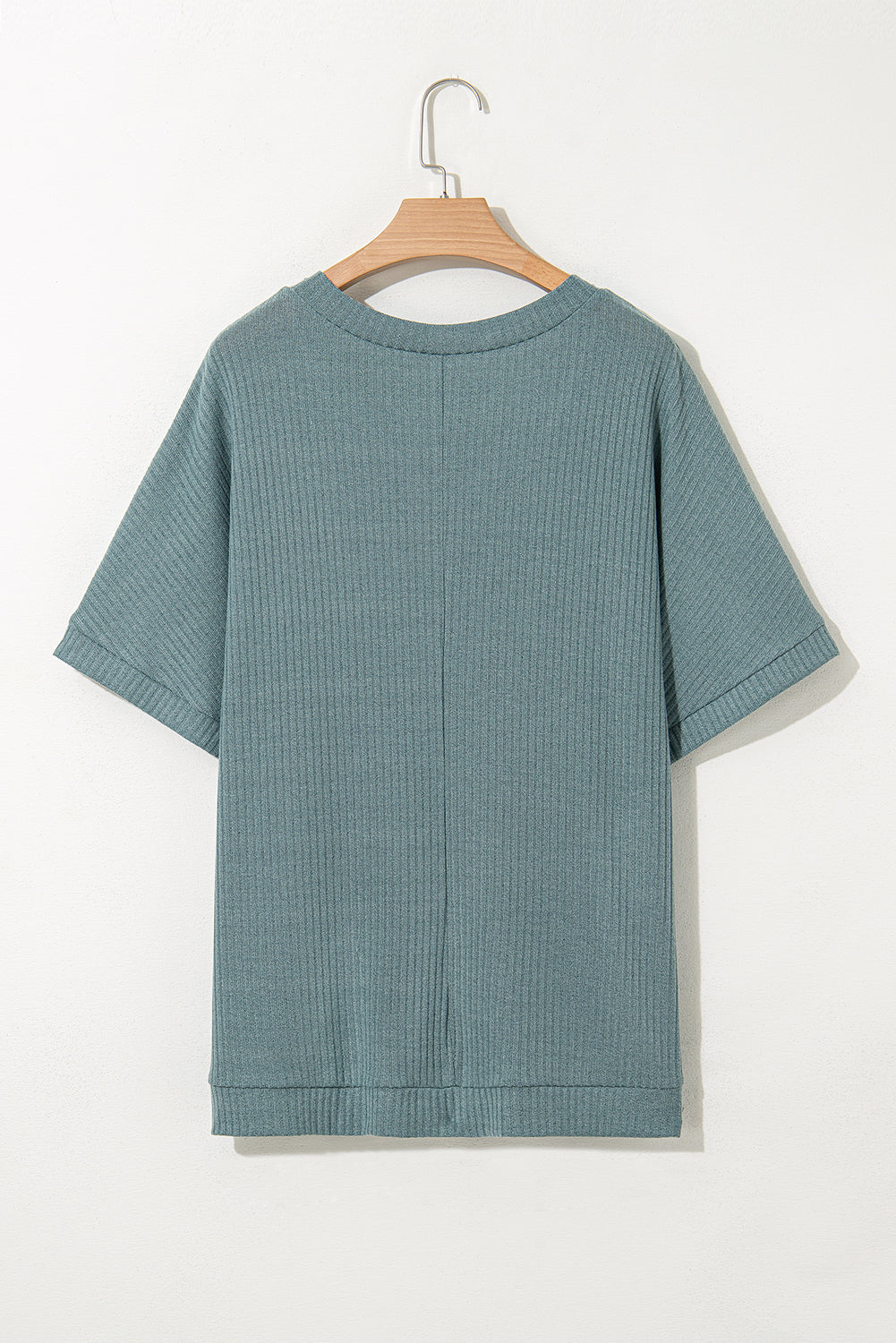 Jade Dusk Ribbed Dolman Top