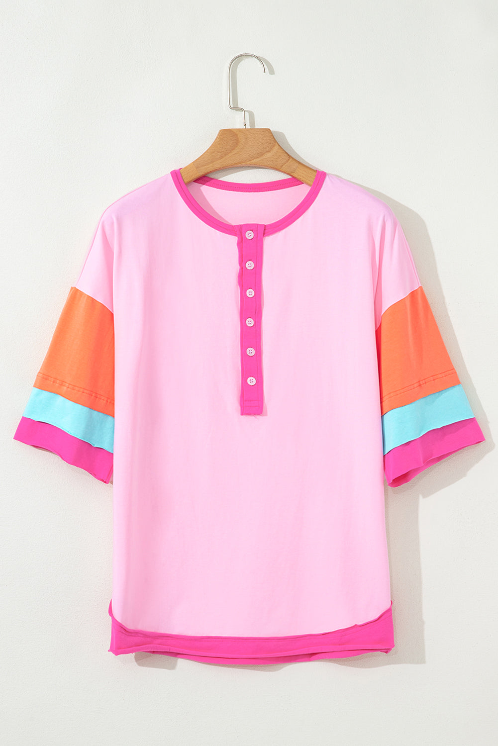 Blush Breeze Henley
