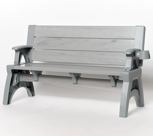 💝𝗧𝗼𝗱𝗮𝘆'𝘀 𝗦𝗽𝗲𝗰𝗶𝗮𝗹𝘀💝Buy 2 get 2 free,Buy 4 for only $43.9💥Convert-A-Bench Gen II XL Bench-to-Table with Cup Holder