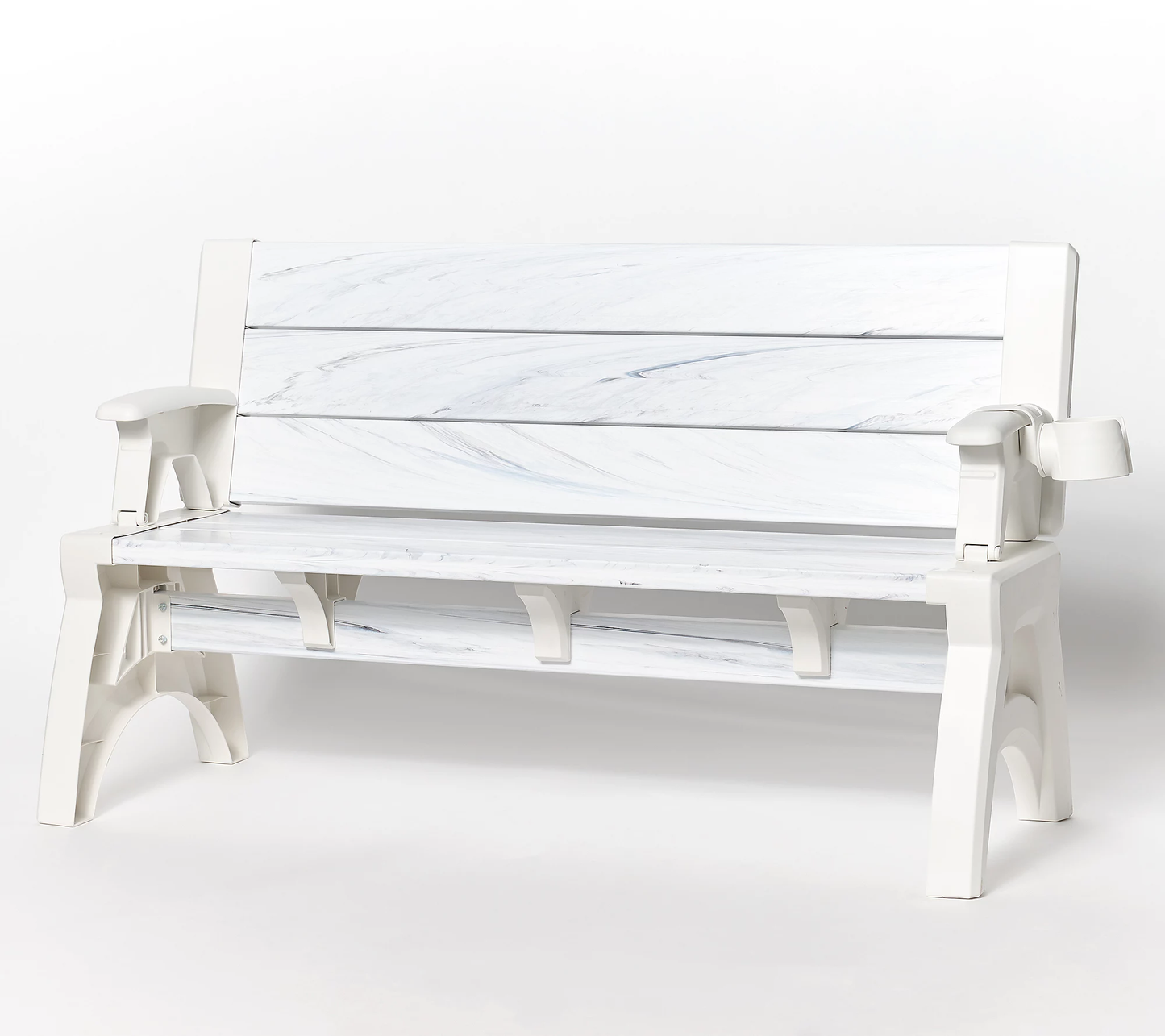 💝𝗧𝗼𝗱𝗮𝘆'𝘀 𝗦𝗽𝗲𝗰𝗶𝗮𝗹𝘀💝Buy 2 get 2 free,Buy 4 for only $43.9💥Convert-A-Bench Gen II XL Bench-to-Table with Cup Holder
