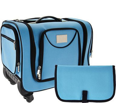 💝Buy 2 get 2 free✨Weekender Bag with Set of 2 Snap-In Toiletry Case
