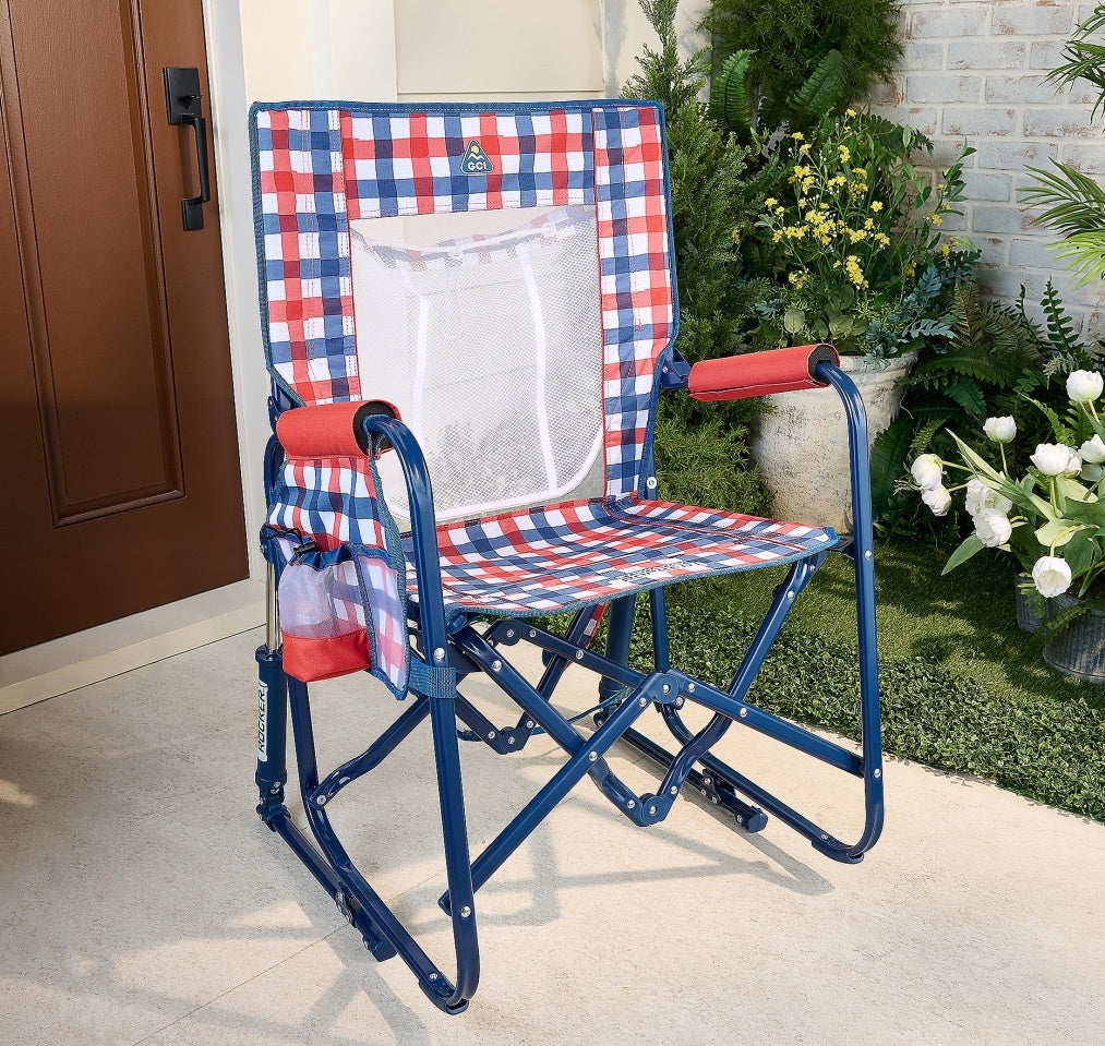 💝𝗧𝗼𝗱𝗮𝘆'𝘀 𝗦𝗽𝗲𝗰𝗶𝗮𝗹𝘀💝Buy 2 get 2 free,Buy 4 for only $43.9💥GCI Outdoor Pack Away Portable Rocking Chair✅350-lb Weight Capacity