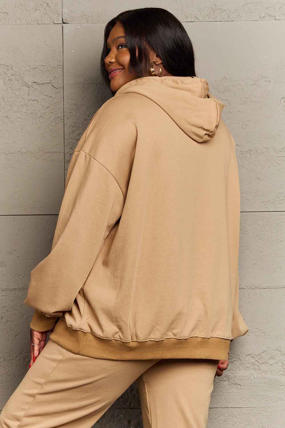 Dog Paw Slogan Graphic Hoodie