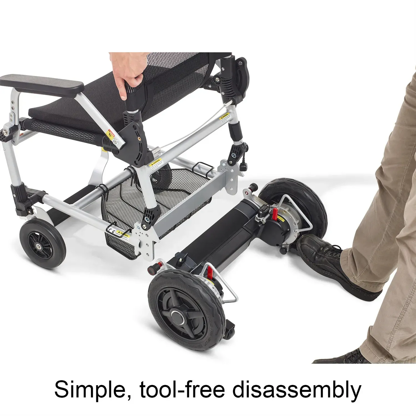 💝Last day clearance✨💝 Buy 2 Get 1 Free✨ Folding Power Chair Left- or Right-handed Control✨✨
