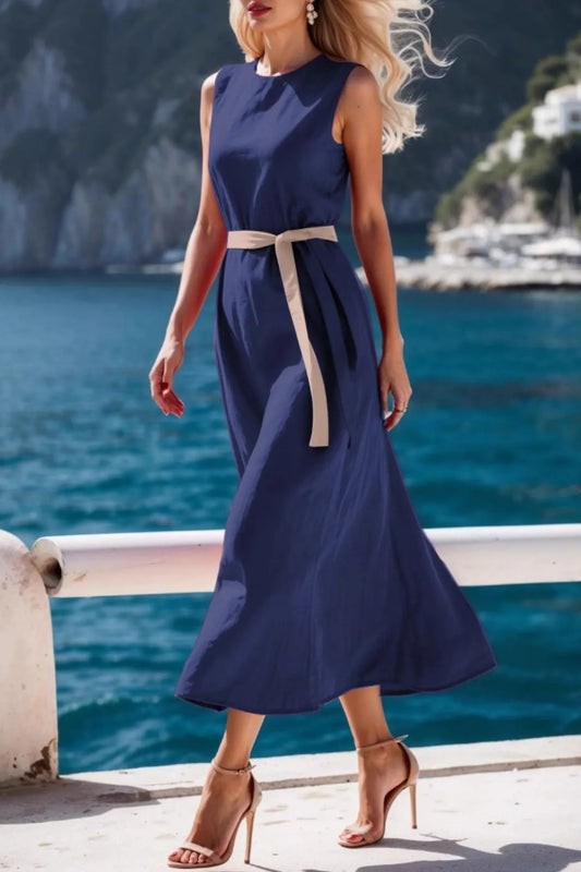 Classic Grace Midi Dress